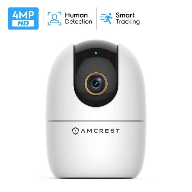 Amcrest Ash41-w 4mp Pan/Tilt Smart Home White