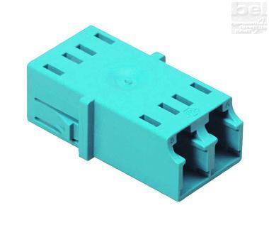 Ljósl.Tengi Om3 Lc/Lc Tvöf. Multimode, Lc-lc Duplex Om3 Adap