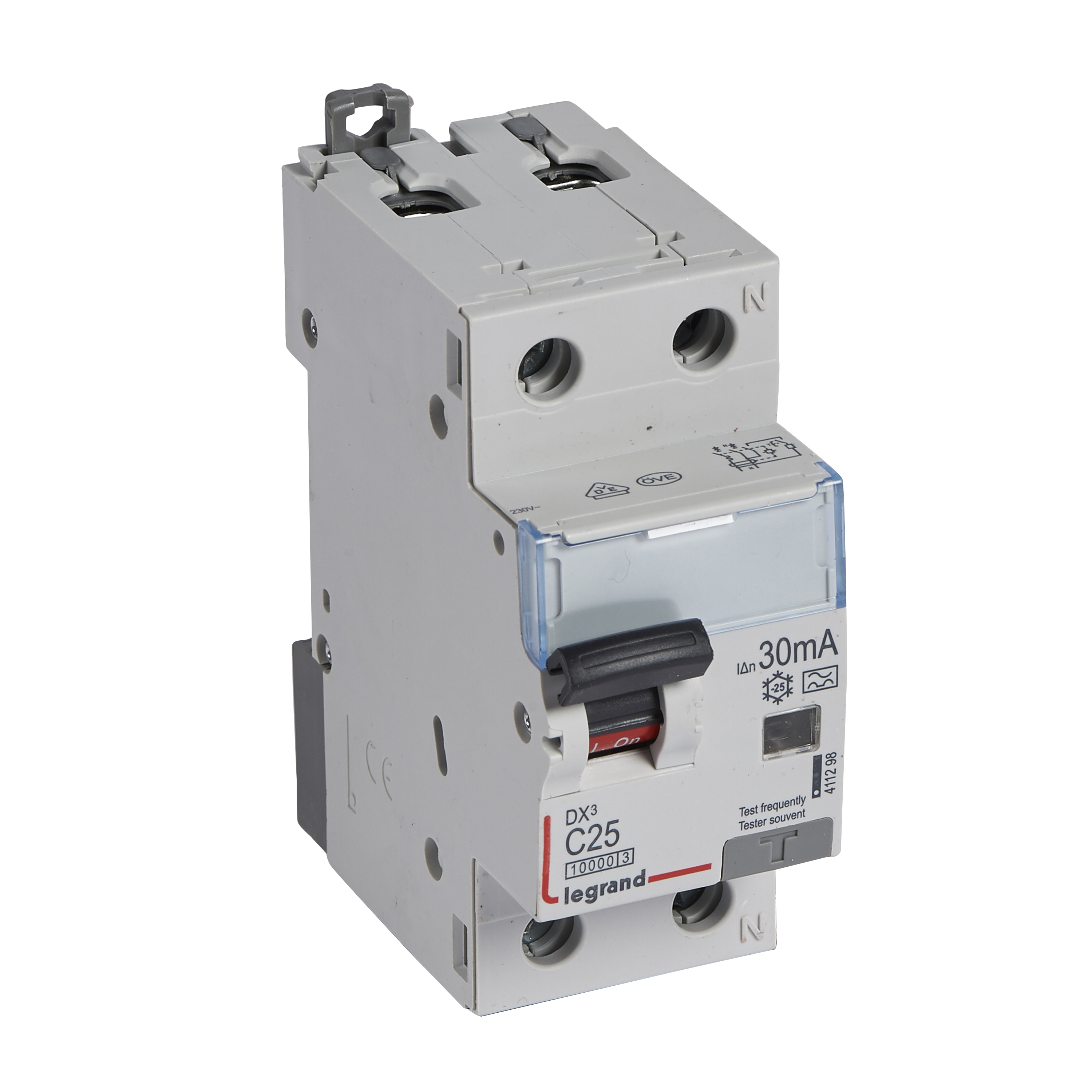 Lekaliða/Sjálfv.411298 1p+n 25a C 30ma , Ac/Dc Liði