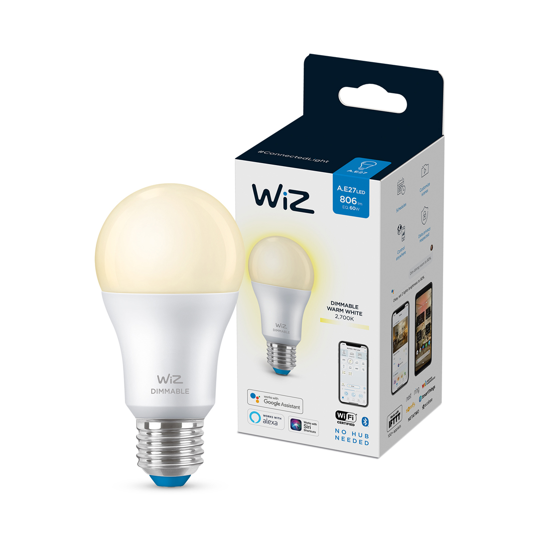 Wiz Alm. Ljósapera 60w E27 Hvít