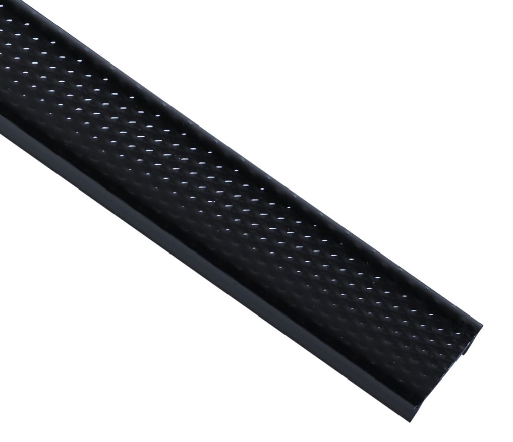 Q Light Cover Á Profíl Microprisma Svart