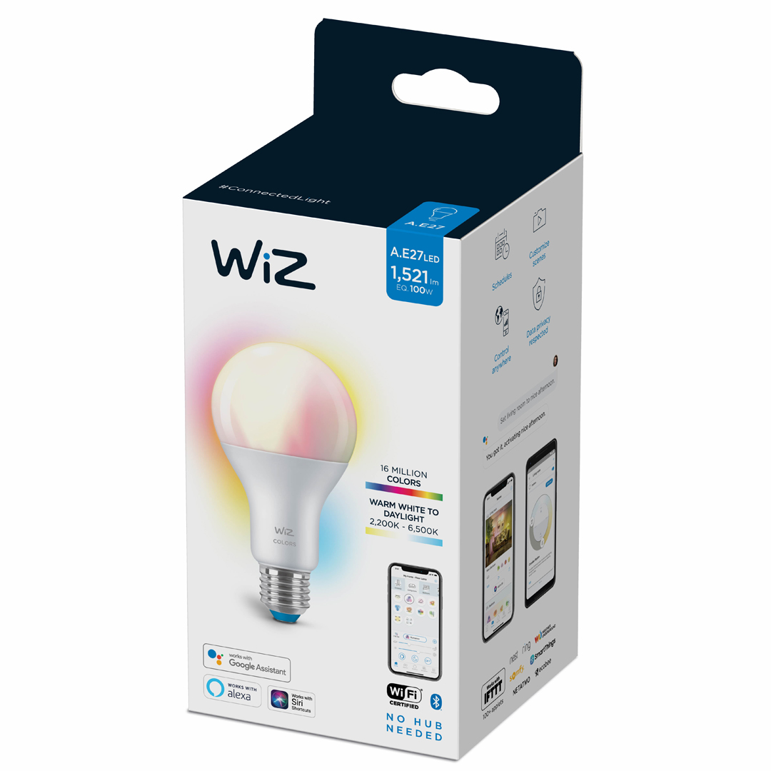 Wiz Alm. Ljósapera 100w E27 Rgbw