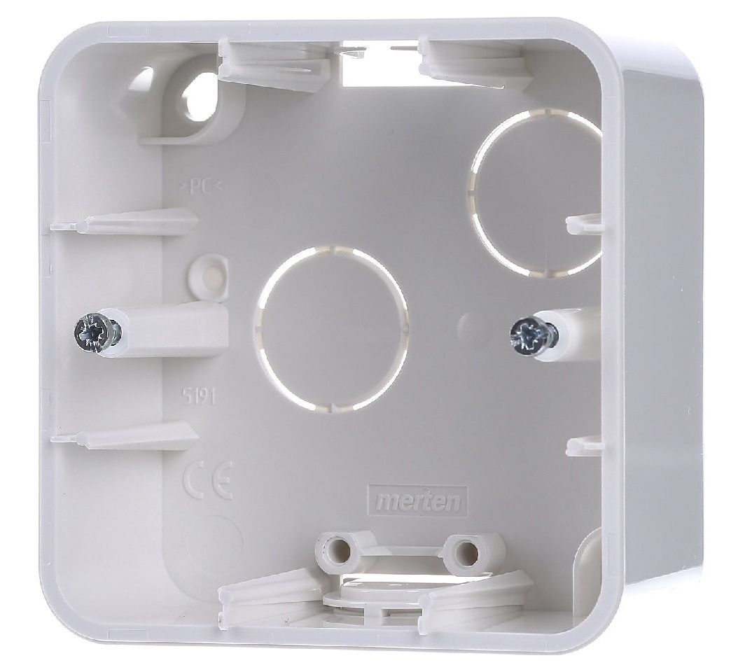 M-glans Utanáliggjandi Box 1m 1xrammi 519119 Hvítt 1m