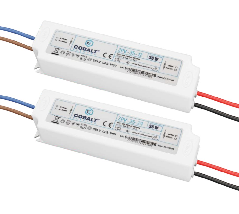 Led Spennir 35w - 24v Cobalt Ip67