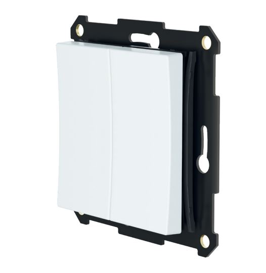 Plejd Þráðlaus Einf./Tvöf.Þrýstirofi Wph-01-55w  M-hvítur