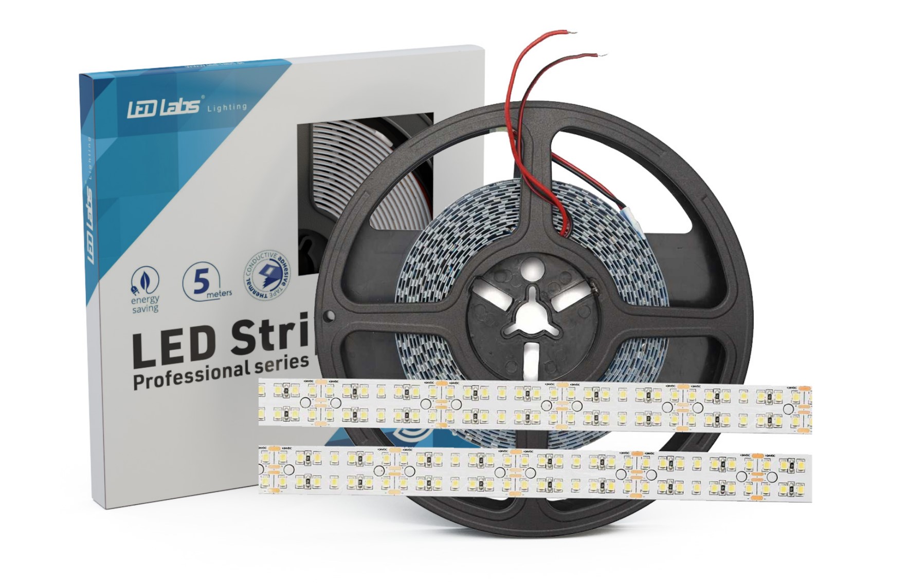 Led Lab Lengja 24v 5m Ww 25w/M Ip20 3025lm/M Dim 3000k