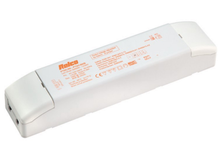 Led Spennir Multi 12v / 24v 100w Dimmaspennir Pushdim