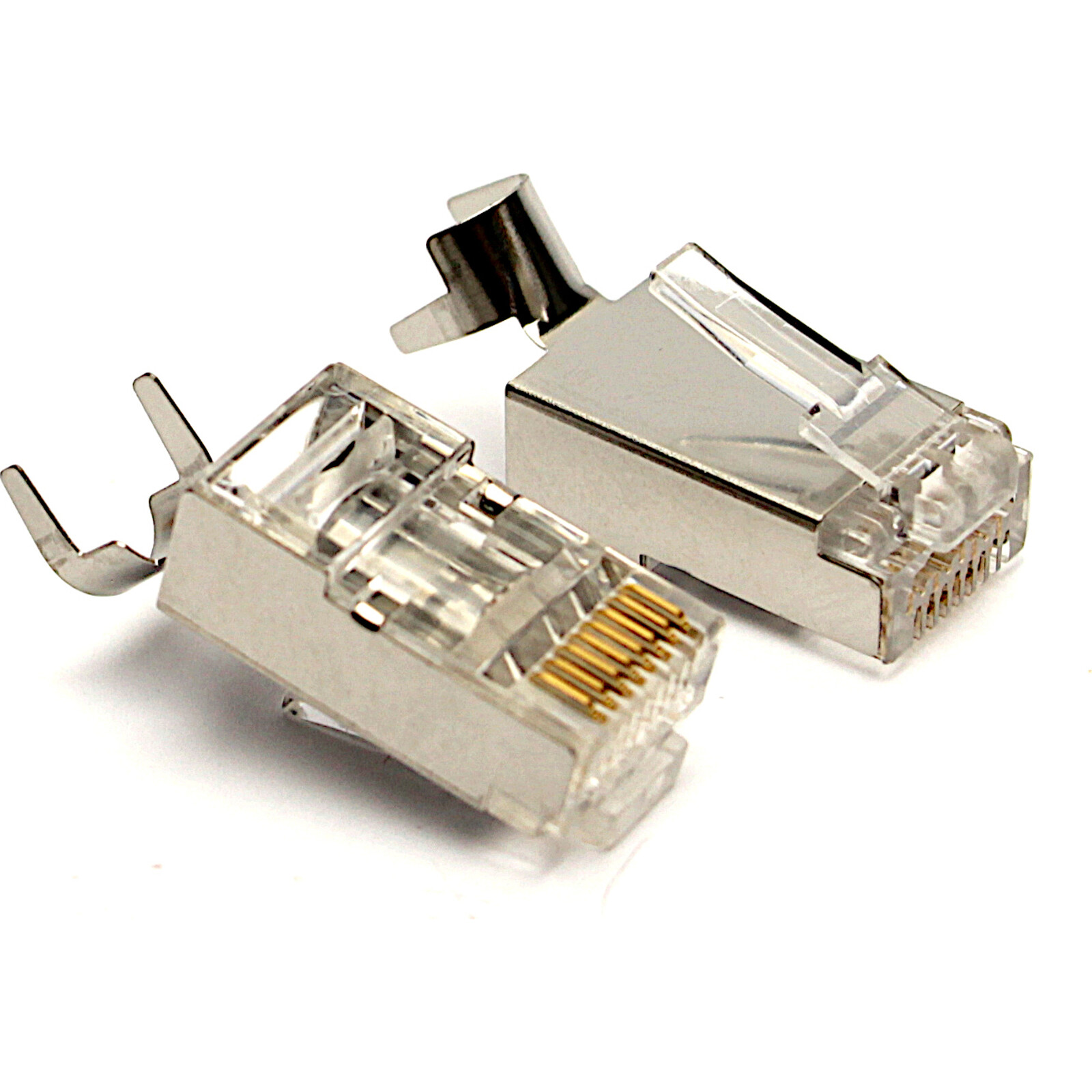 Excel Rj45 Fast Tengi 100stk Skerm Cat6/Cat6a100-122/128-100