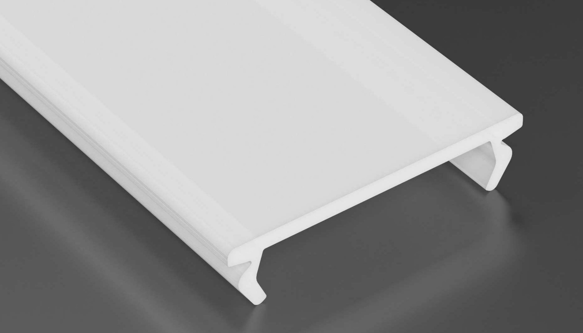 Led Lab Cover / Lok 2m Á Dileda, Gemi, Fixo  (Hvítt)