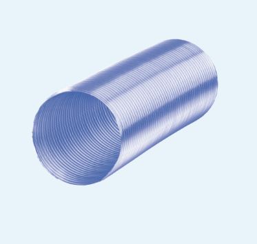 Barki Ál 125mm 3m Blauflex An 125/3 Fyrir Viftur