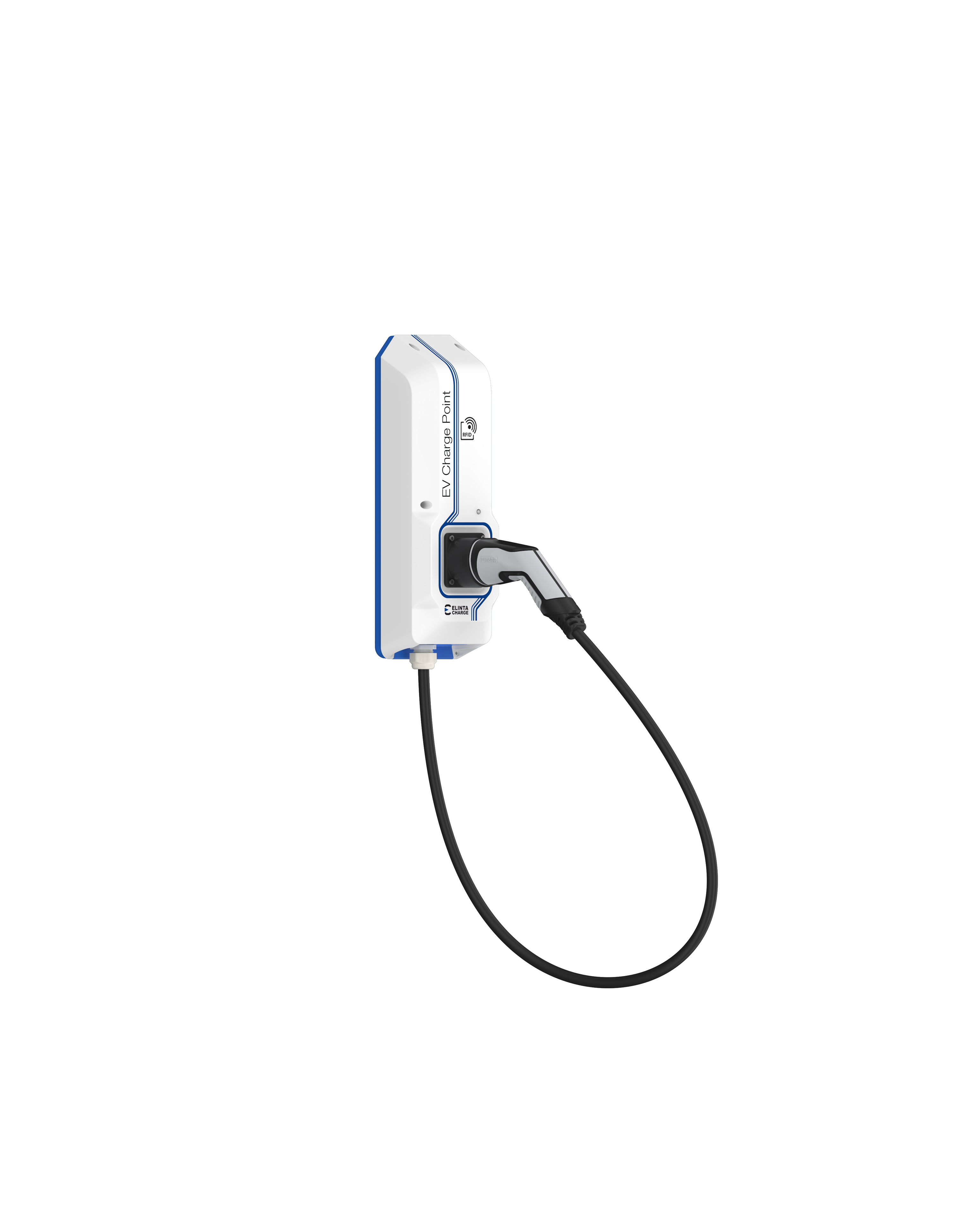 Hleðslustöð Elinta Hl/Hbs Plus 22kw Svört Hbs-22-lan-rcm