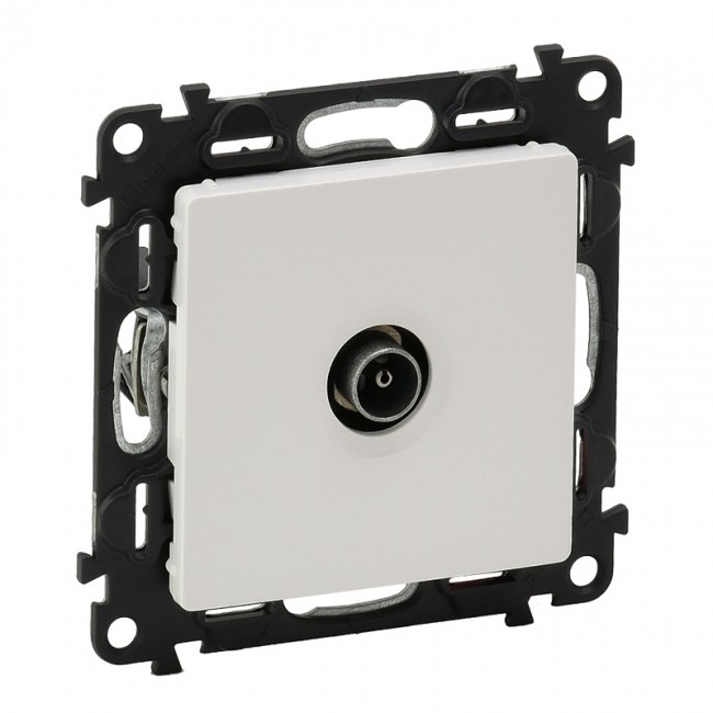 Tv Tengill Einf. 753151 Valena Endi 1db Með Miðju, Hvítt