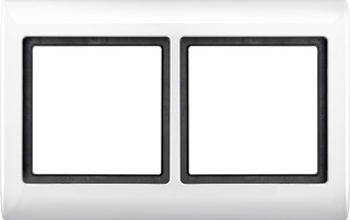 Tvöf.Rammi 400219 Hvítur Aquadesign Ip44