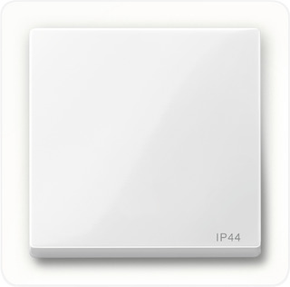 M-glans 1xvippa 432019 Ip44 Hvítt Rakaheld Miðja
