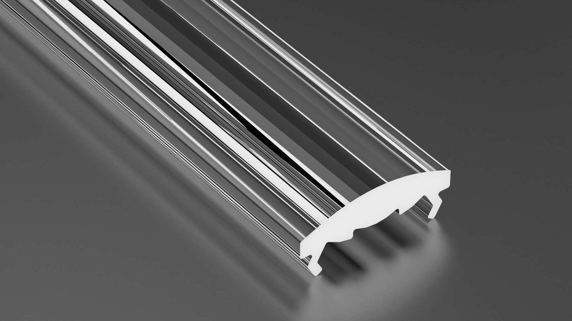 Led Lab Cover / Lok 2m  Á Profíl 30° Ljósdr.  Linsa