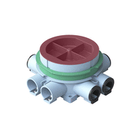 Loftdós Abb Au70 C/C 70mm Gatmál 92mm, Hæð 57mm