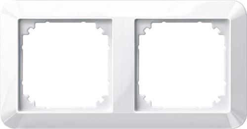 Merten-glans  2 x rammi 389219 hvítt