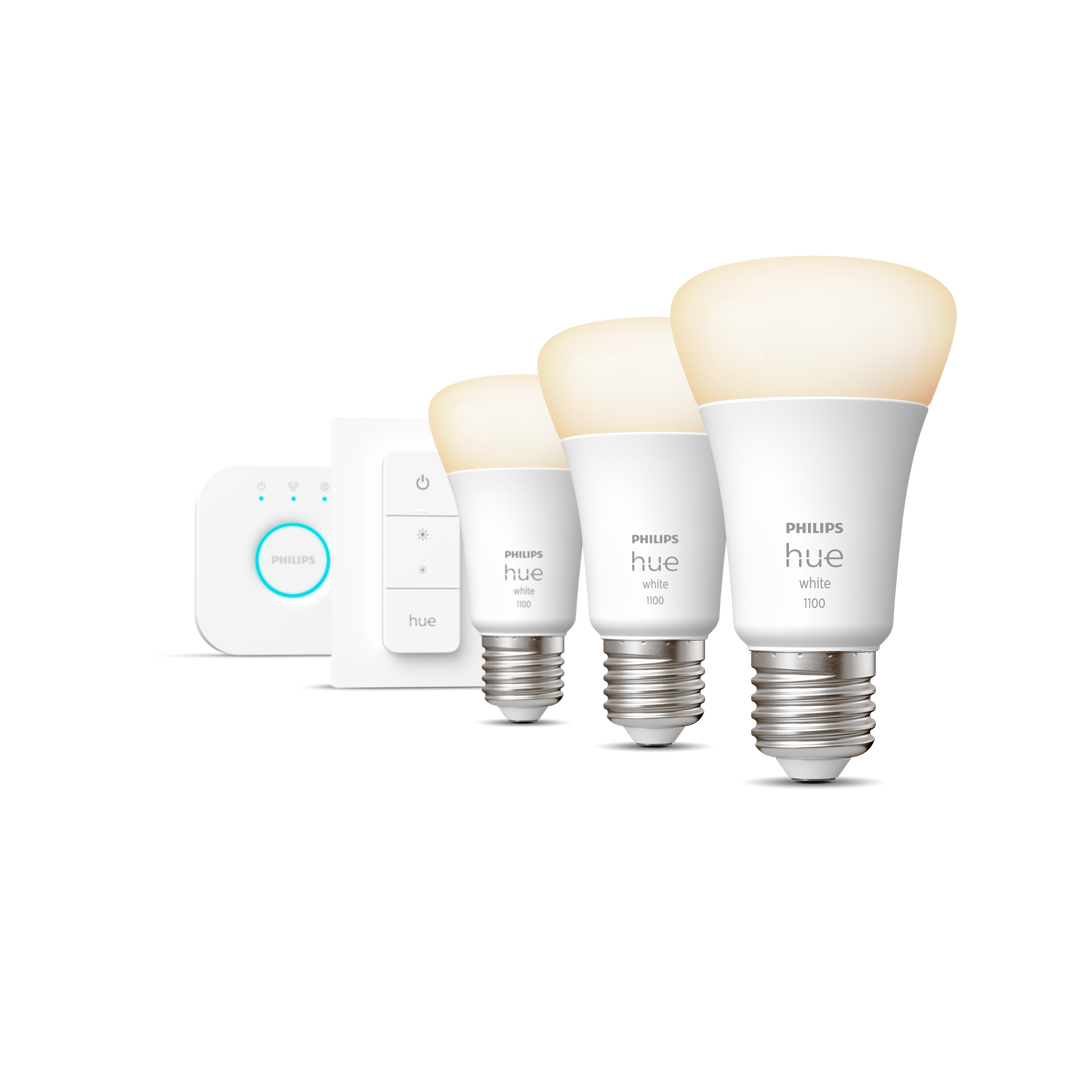 Hue Start Sett 3 Perur 806lm,Brú,Dimmerswitch