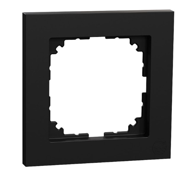 M-svart 1x Rammi Meg4010-3603 M-pure Svart Matt, M-system