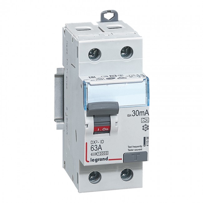 Lekaliði A 2p 63a 30ma 411556 Ac/Dc Lekaliði, A-type