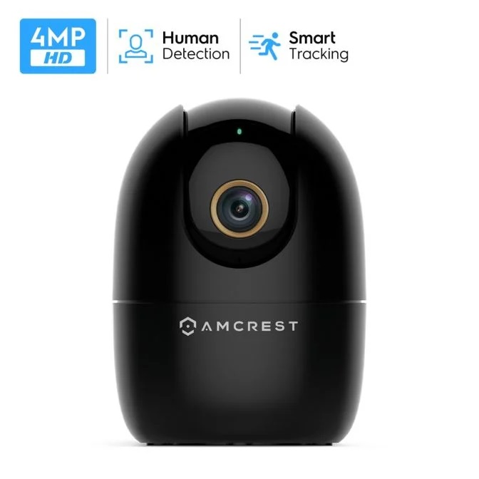 Amcrest Ash41-b 4mp Pan/Tilt Smart Home Black