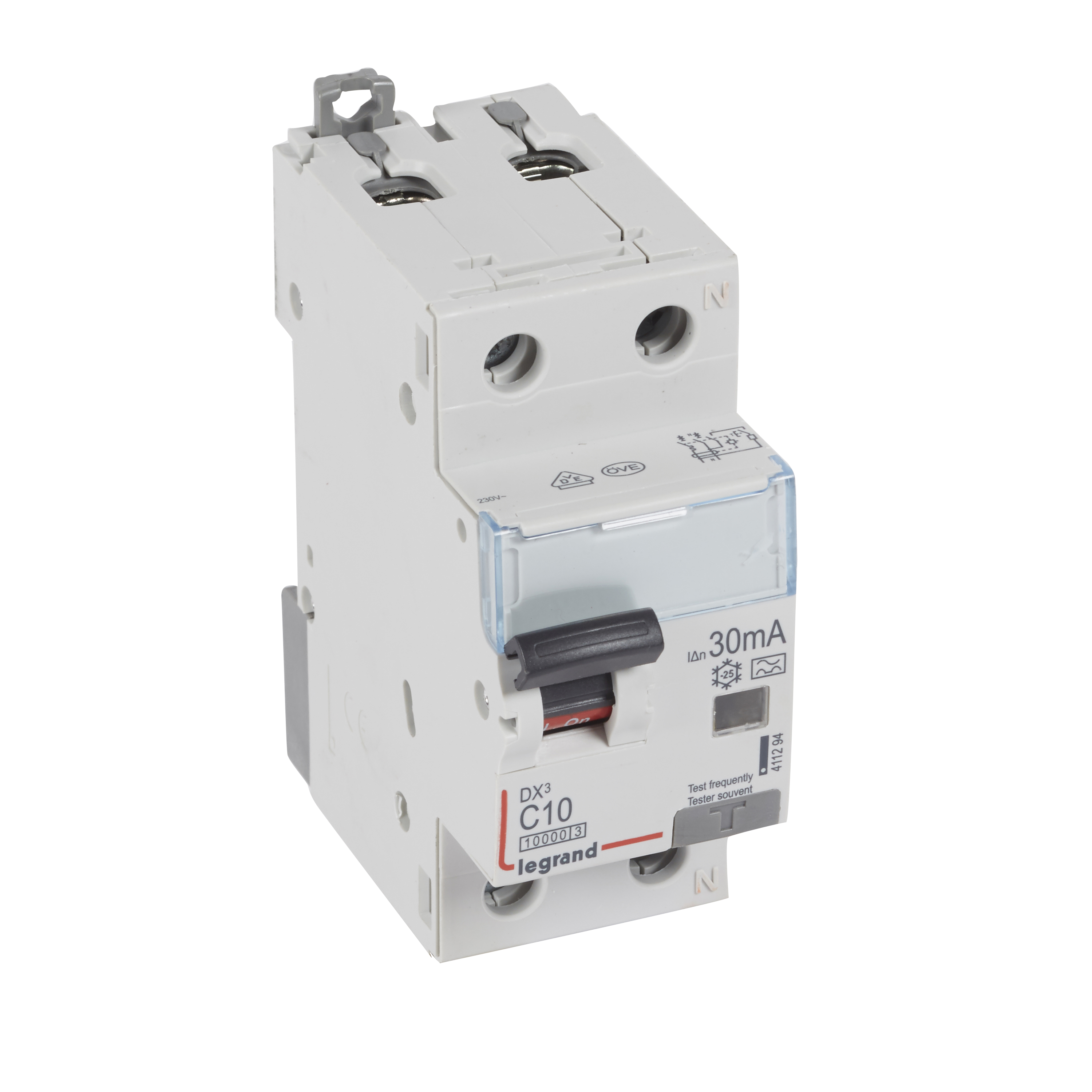 Lekaliða/Sjálfv.411294 1p+n 10a C 30ma, Ac/Dc Liði