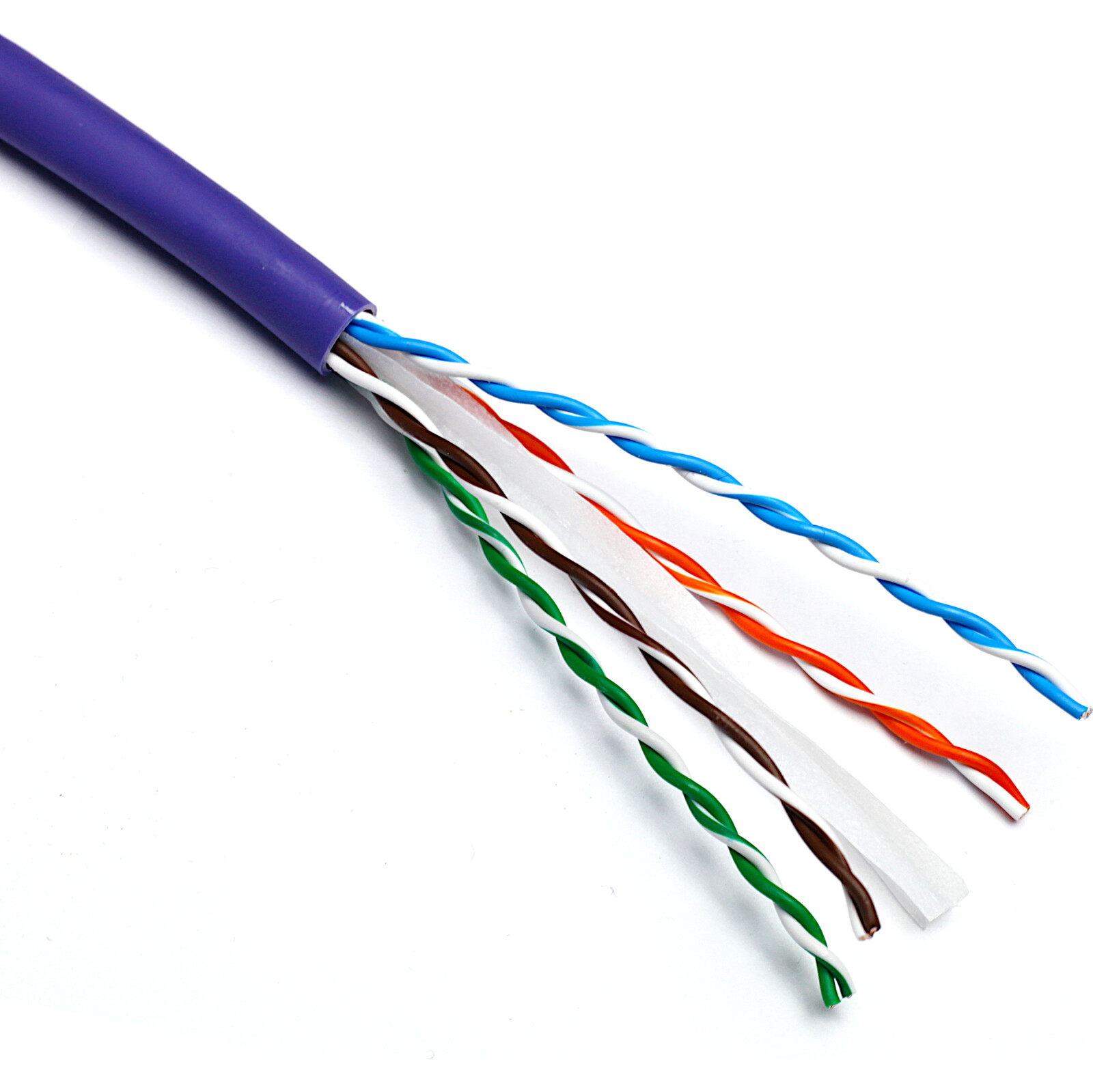 Tölvustr Cat6 Utp Lszh 100-071 4x2x23awg Halógenfrír