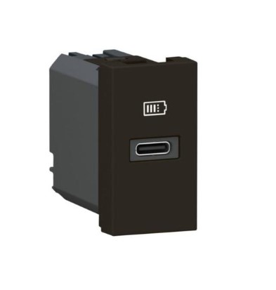 Mosaic Svart Usb Gerð-c 79189l / 077692l-ucb Type -c 1m