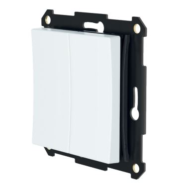 Plejd Þráðlaus Einf./Tvöf.Þrýstirofi Wph-01-sw Hvítur