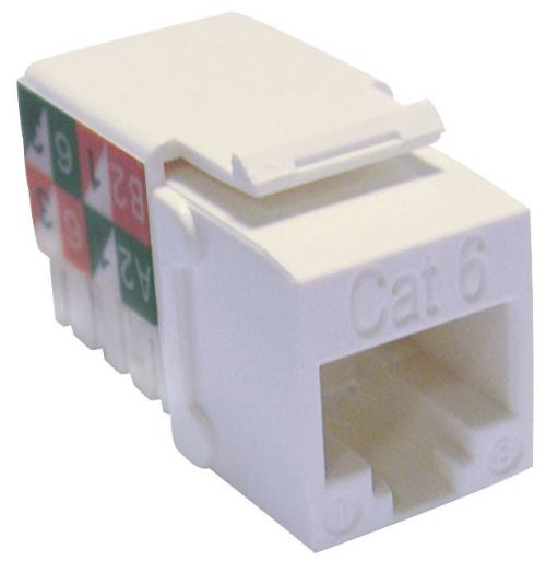 Cat6 Excel 100-011 Keystone Tengill 50stk Í Poka