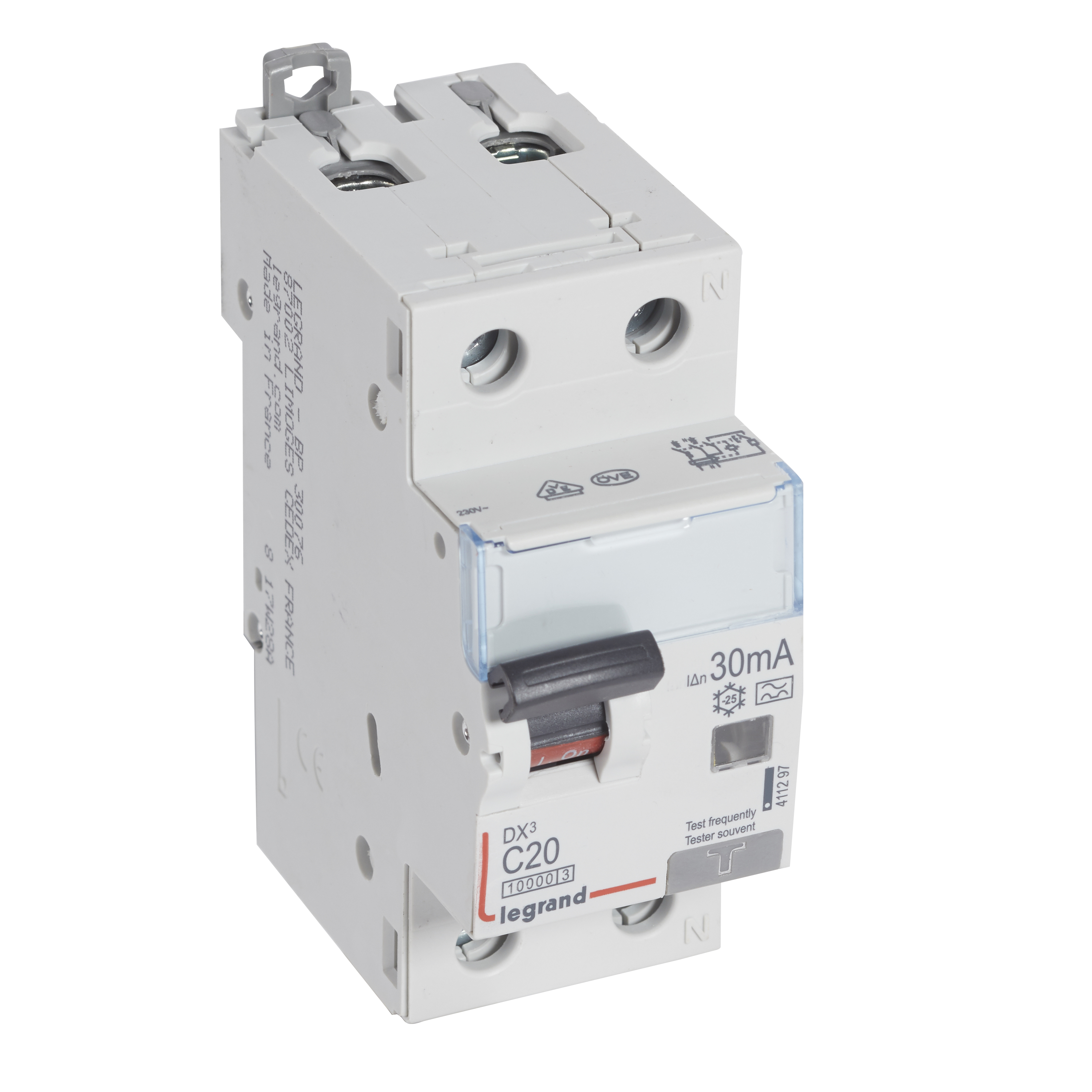 Lekaliða/Sjálfv.411297 1p+n 20a C 30ma , Ac/Dc Liði