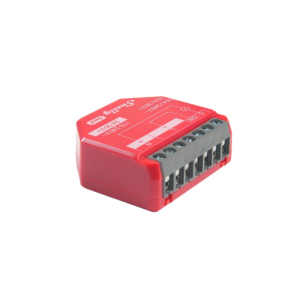 Shelly 1pm Gen4 - Wifi Relay Með Orkumælingu