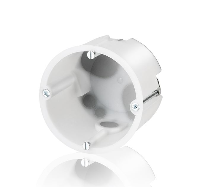 Fjölnotadós Sp3700hf Hljóðheld Halógenfrí Dýpt=58mm Hvít