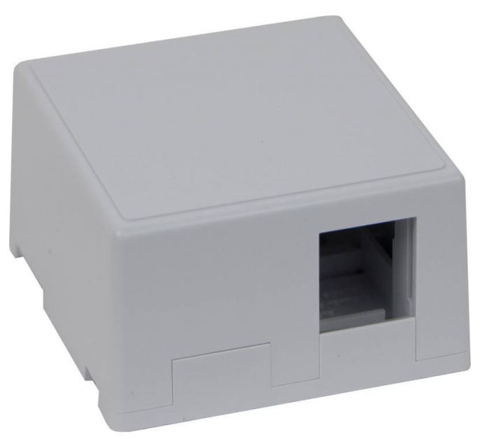 Utanáliggj. 2 Port Box Tómt 100-021 Keystone Excel