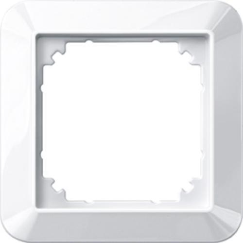 M-glans 1xrammi 389119 1m Hvítt, Einf.Rammi  #