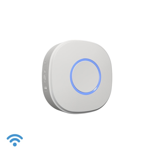 Shelly Button1 - Wifi Hnappur Hvítur