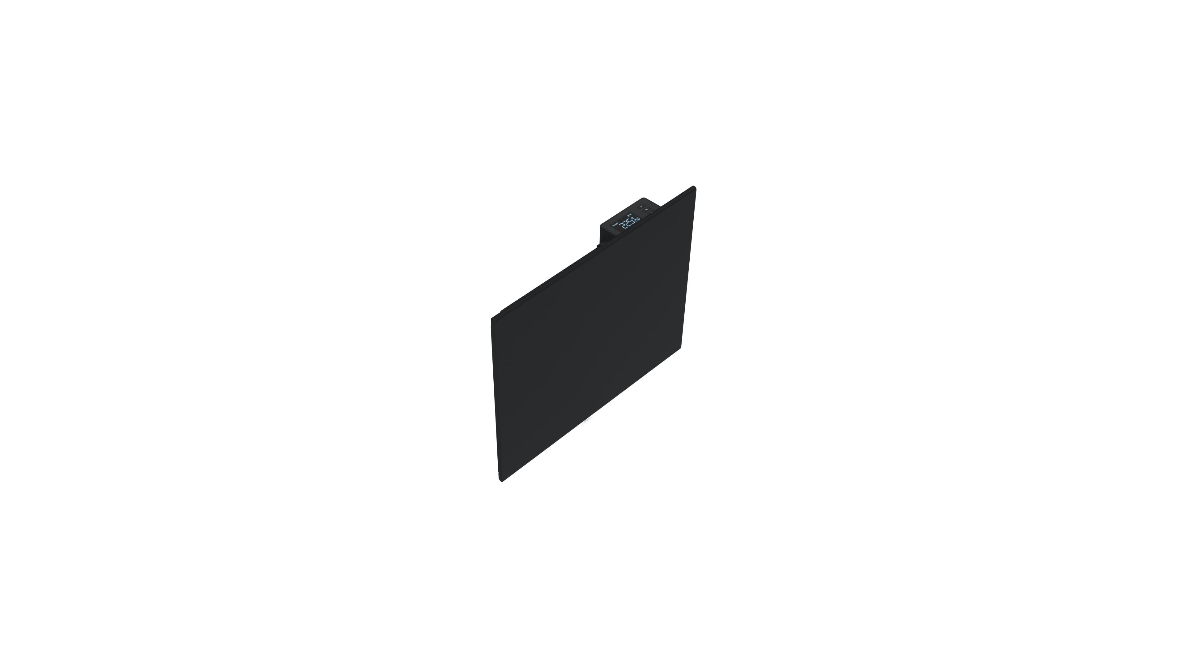 Heatit Wifi Þilofn 400w Svartur H350 L440