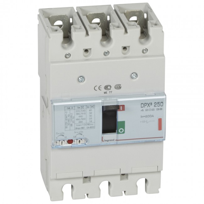 Aflrofi 420239 250a 36ka Dpx3 3p, 200-250a  Lxbxd=165x105x74
