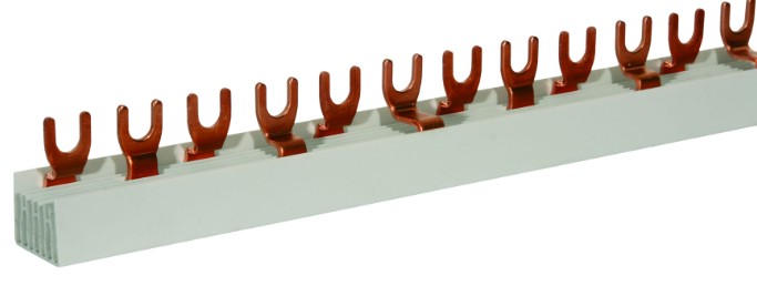 Safnskinna 4p 54m/16mm2, Gaffalskinna Fyrir 2p Lekal. 1m 16q