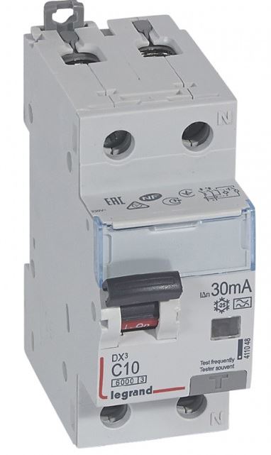 Lekaliða/Sjálfv.411292 1p+n 40a B 30ma, Ac/Dc Liði