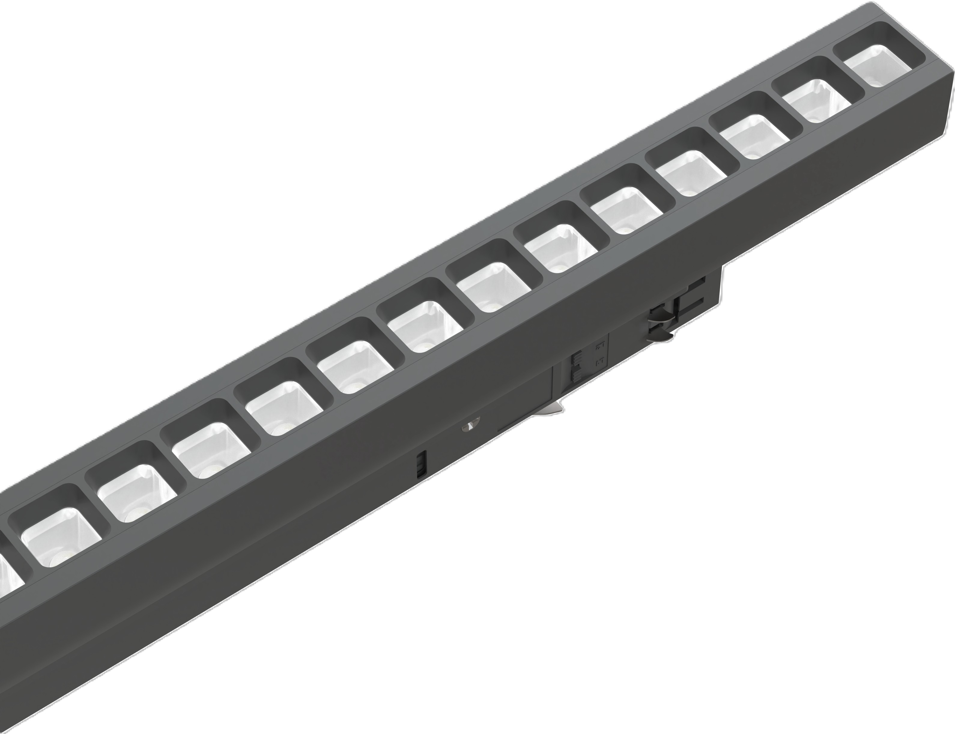 Cooco Brautarkast Grill 4f 34w 4080lm 3/4k 112cm Dali Svart