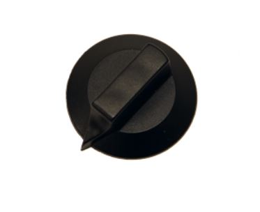 Snerill Á Ofn Nr H5081, Svartur Plast Snerill