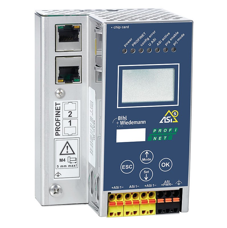 BWU-3972 AS-i 5/AS-i 3 PROFINET Gateway