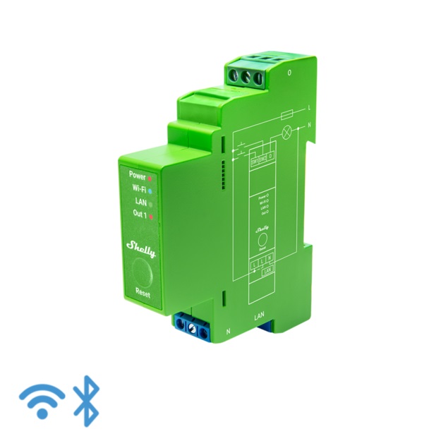 Shelly Pro Dimmer 1pm - Wifi Töfludimmer 200w