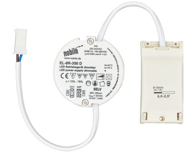 Nobile Led  8w Spennir El 8-350ma F/ Undirkápalj 5-8w Dim