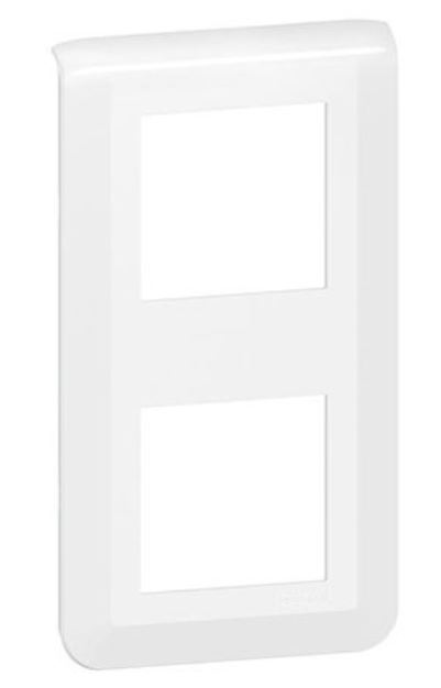 Mosaic N 2xlóðréttur 277822l Tvöfaldur Hvítur Rammi, 2-dósir