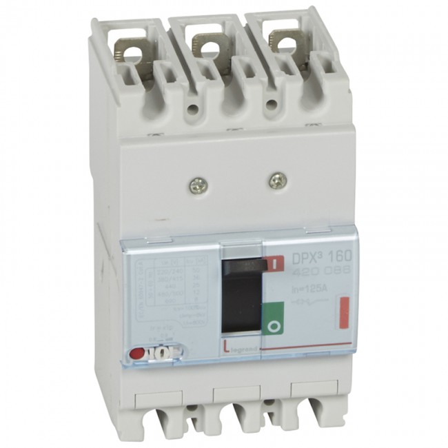 Aflrofi 420086 125a 36ka Dpx 3p, 100-125a Lxbxd= 130x81x74mm