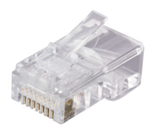 Rj-45 Tengikló Cat5e 8-víra, 100stk Í Poka