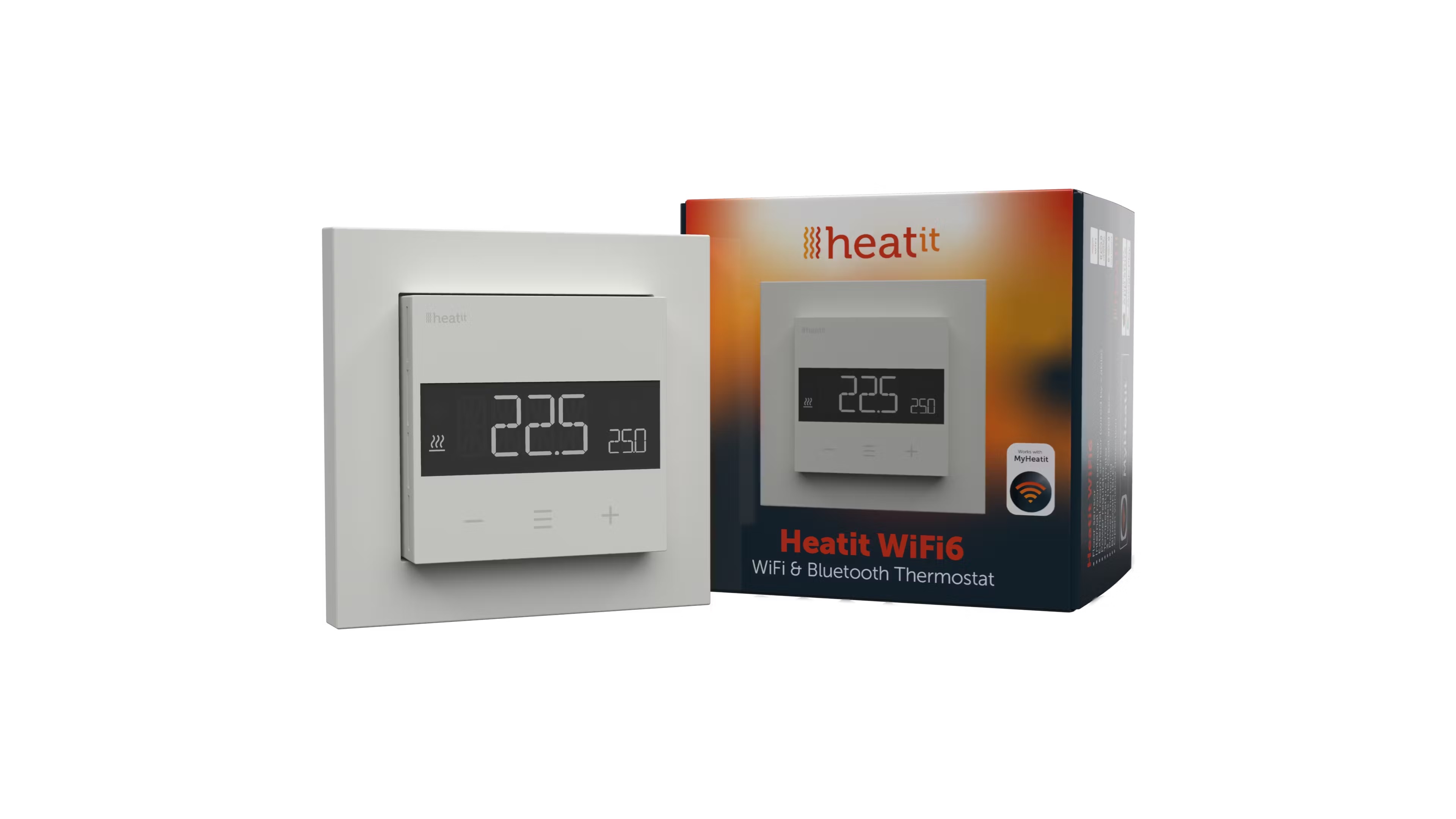 Heatit Wifi6 Hitastillir 16a Hvítur