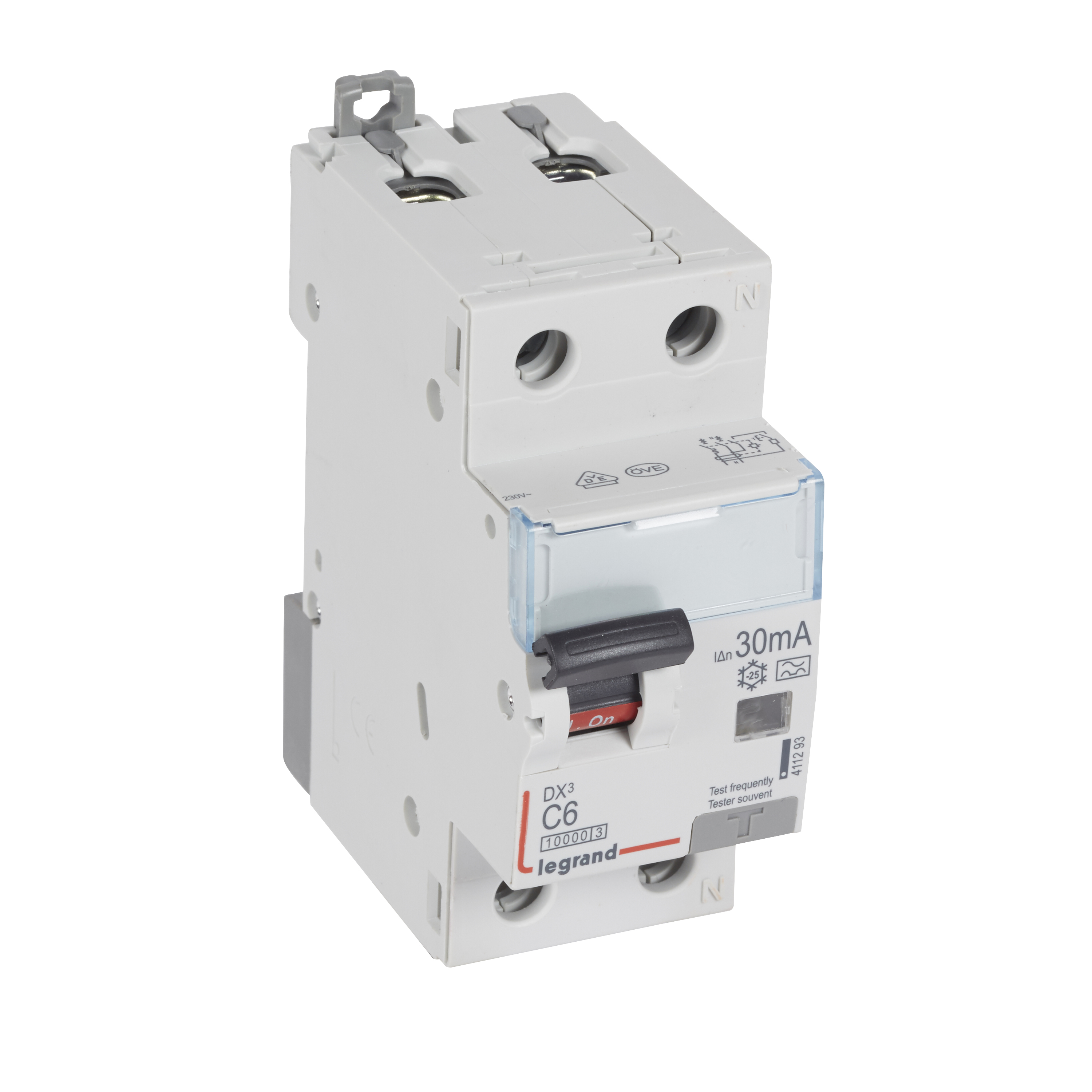 Lekaliða/Sjálfv.411293 1p+n 6a C 30ma, Ac/Dc Liði